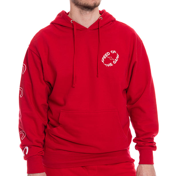Speed of the Game Hoodie - Red