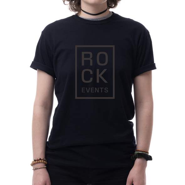 Rock Events Stacked Tee