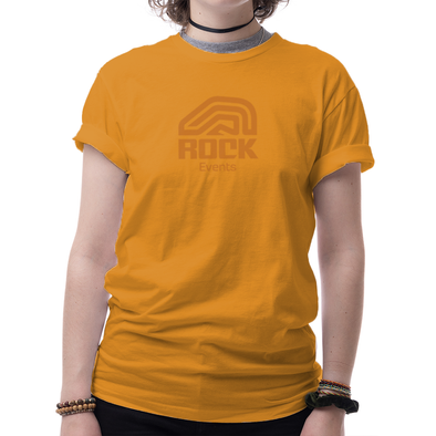 Rock Events Essential Tee - Gold